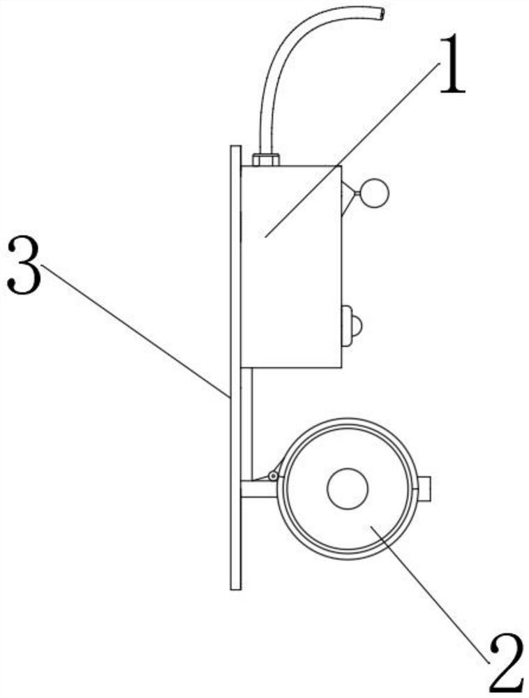 Mine construction safety early warning escape system