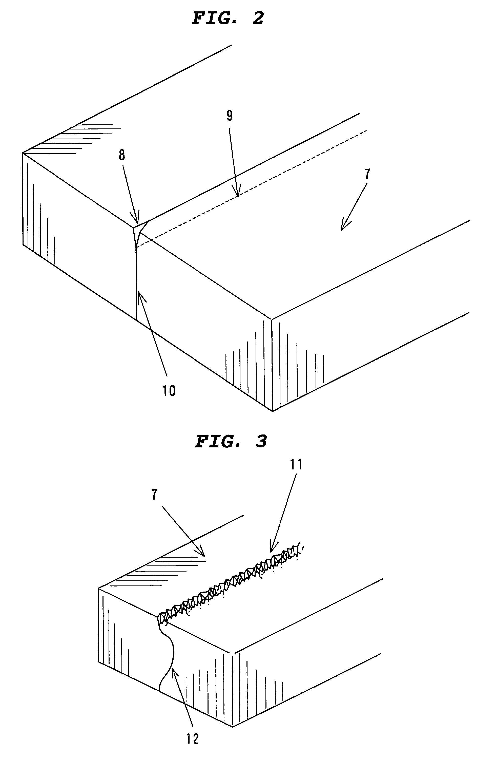 Full-body laser scribing method of fragile material