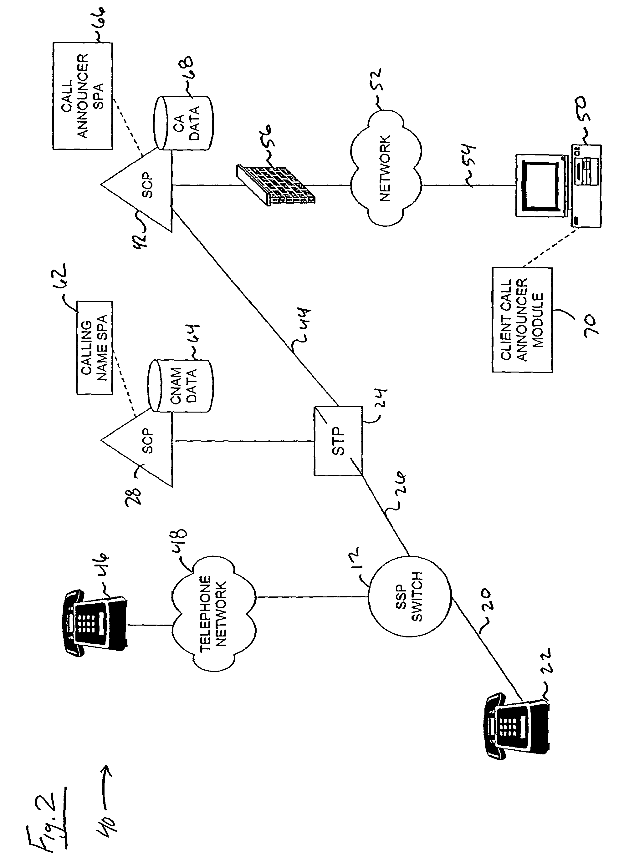 System and method for monitoring incoming communications to a telecommunications device