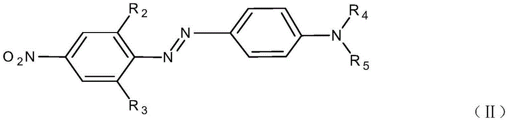 Environment-friendly orange disperse dye mixture