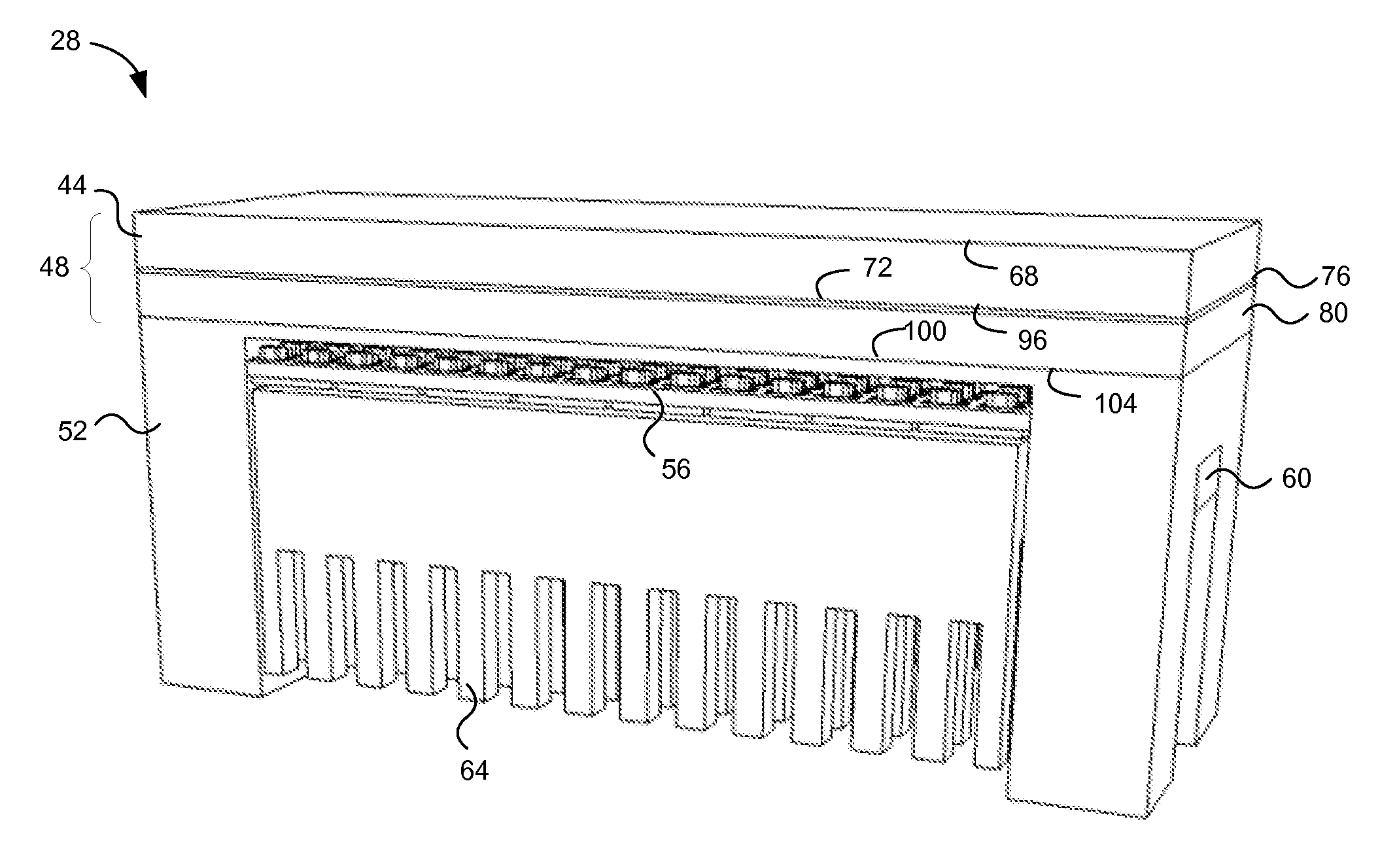 Computed tomography detector module