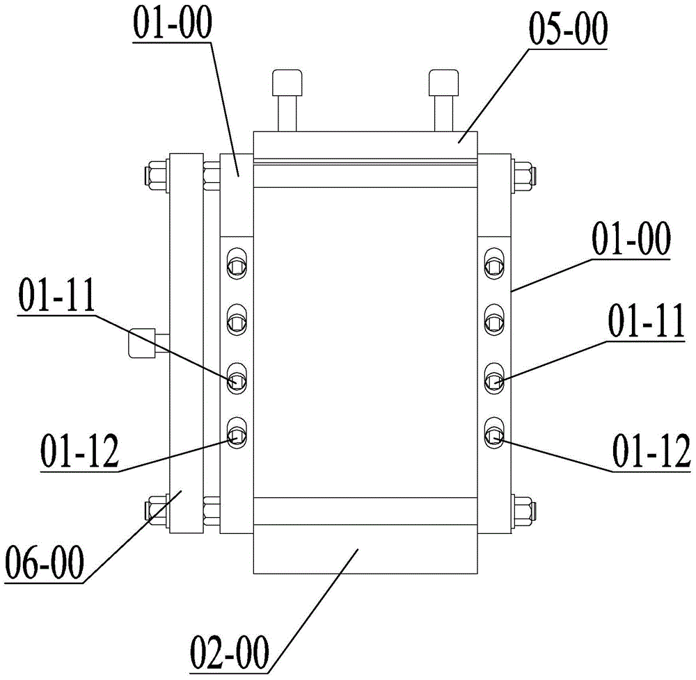 Preparation mold and method of ceramic-based corrugated wing inlet leading edge plate