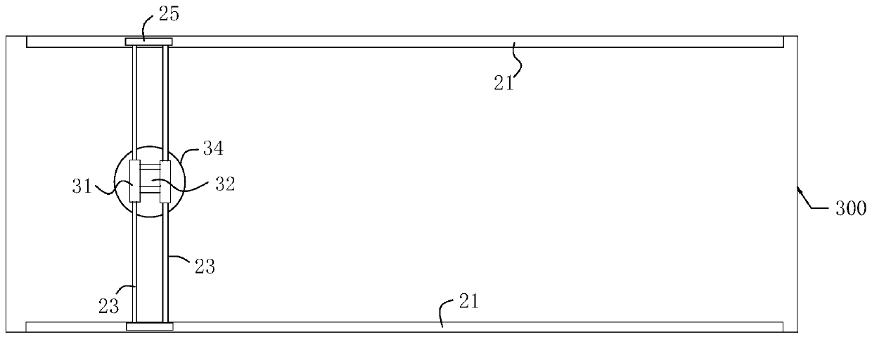 Tracking type dung clearing system and method