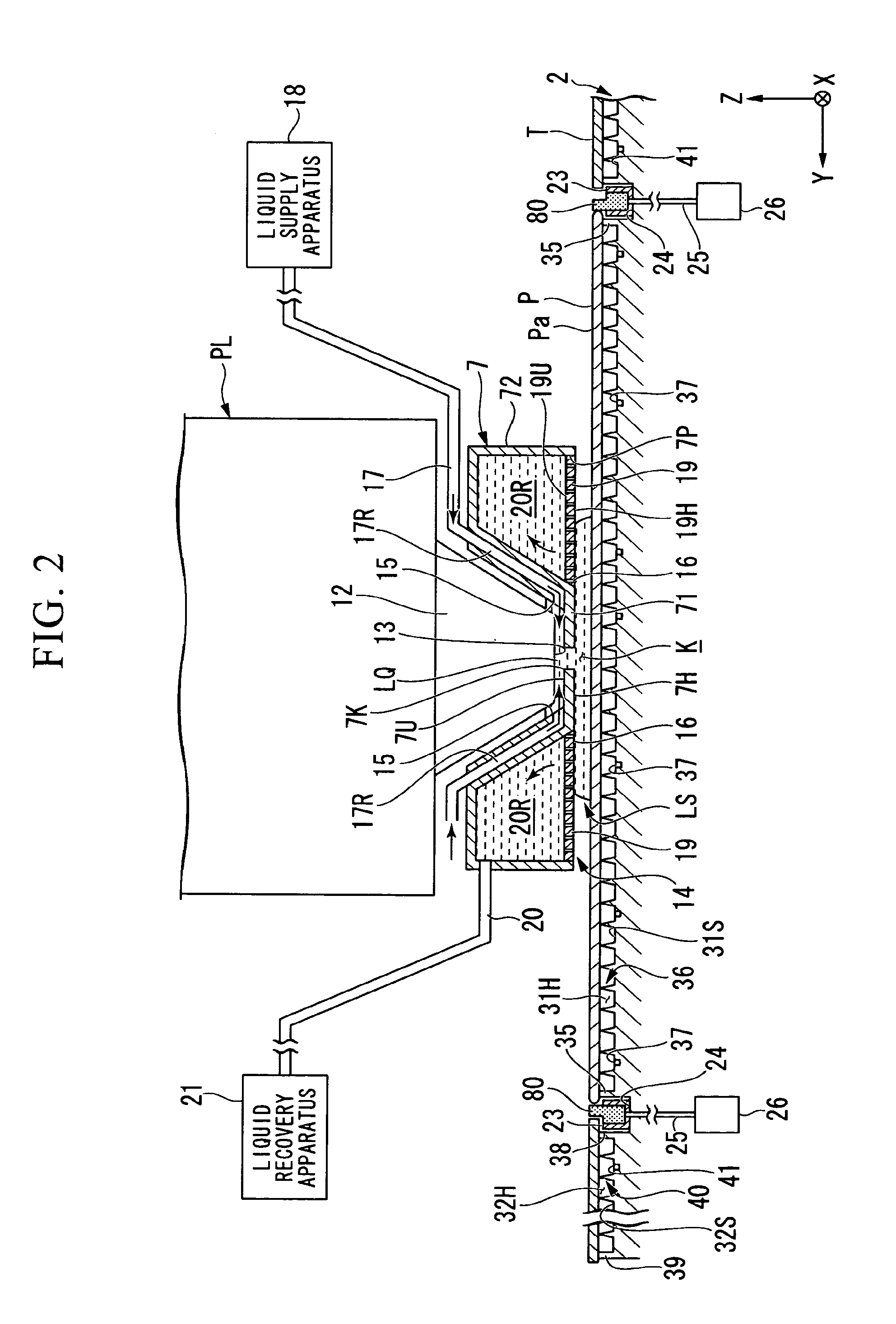 Exposure apparatus, exposure method, method of manufacturing device, program, and storage medium