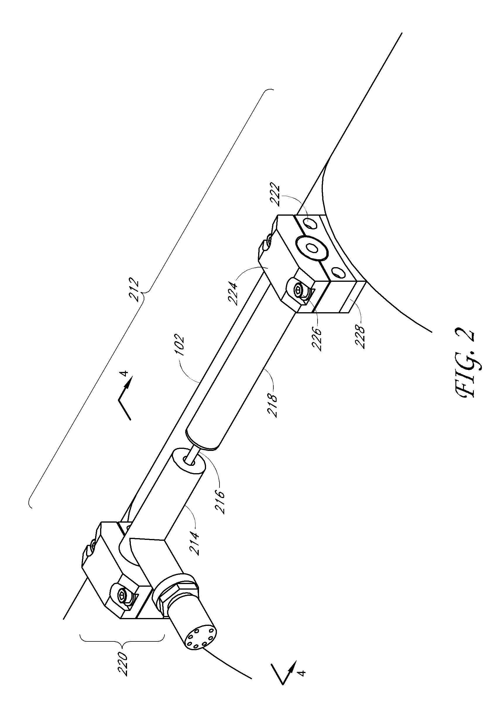 Device and method for providing strain measurements of insulated pipes