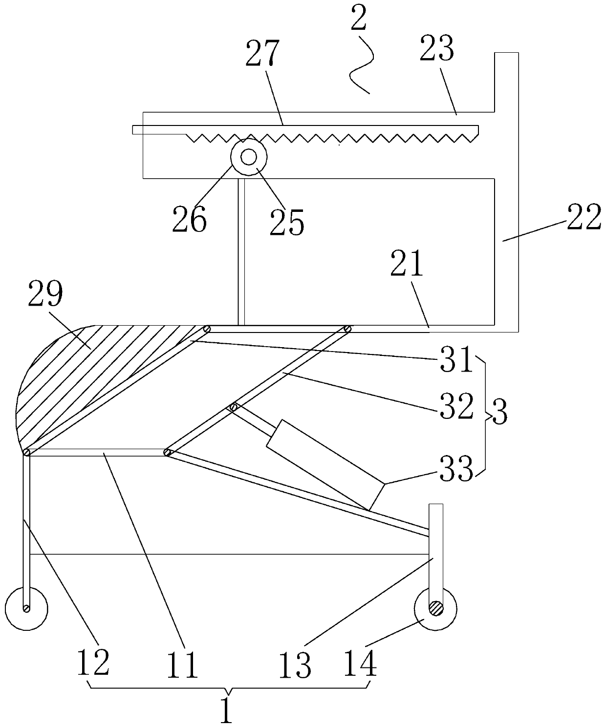 Seat assisting in sitting and standing