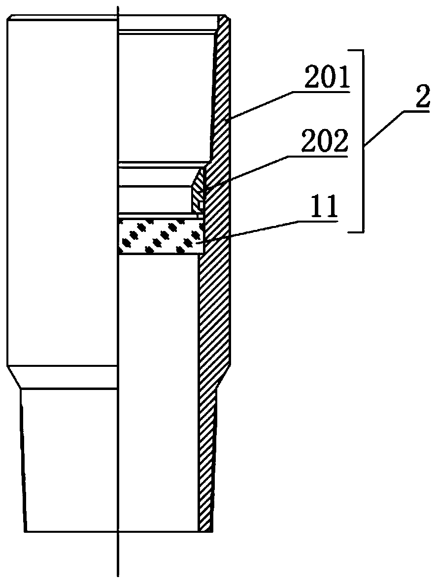 Oil and gas well screen tube structure capable of floating down