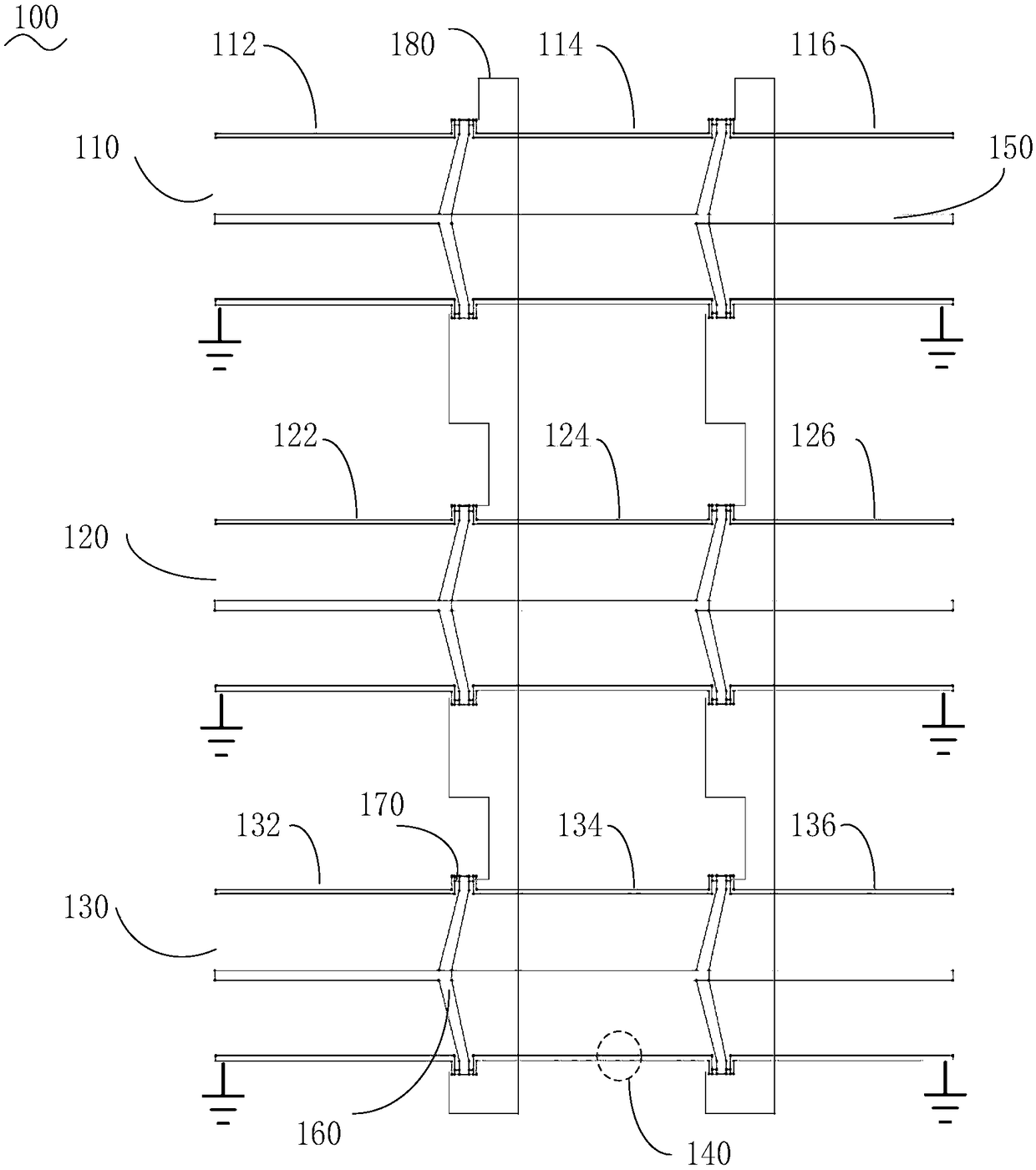 Power transmission line pipeline and gas insulation line