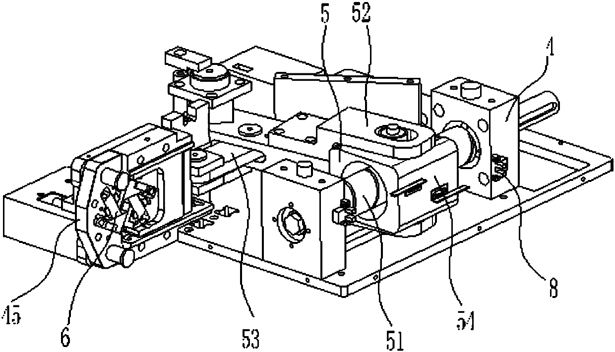 A hexagon crimping machine