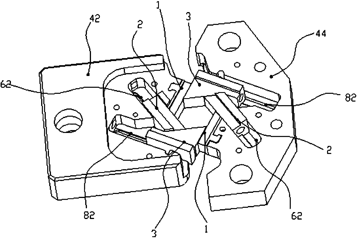 A hexagon crimping machine