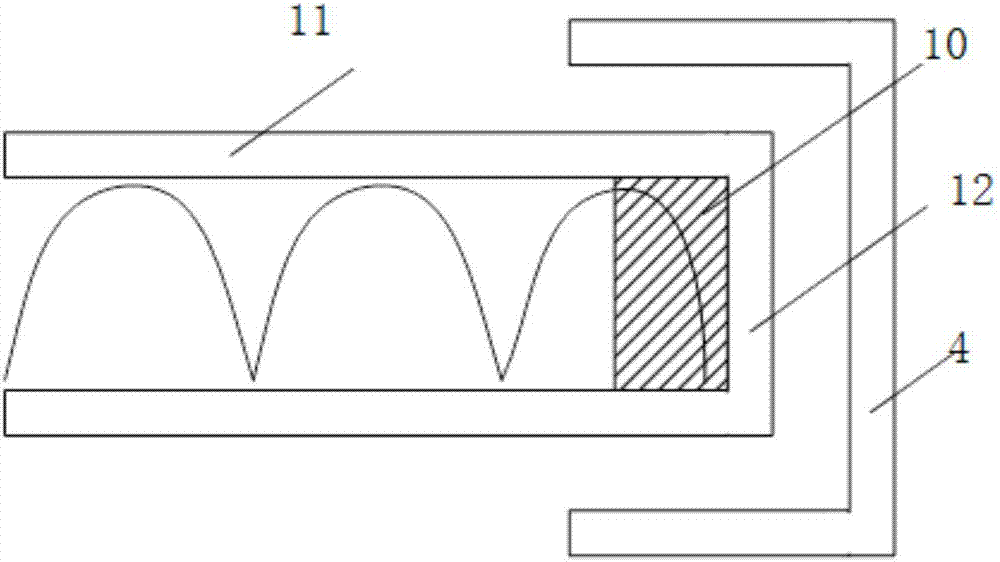 Ellipsoidal-reflector-based material complex dielectric constant high temperature testing device and method