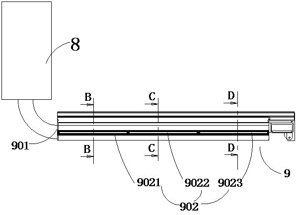 Wall-mounted air conditioner and drainage device thereof