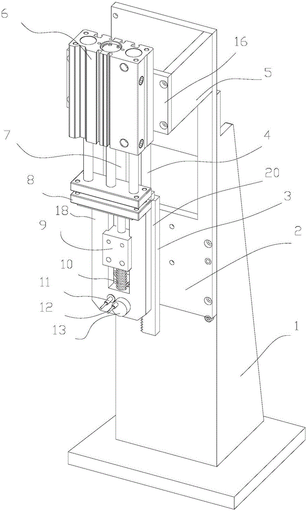 A bending line mechanism