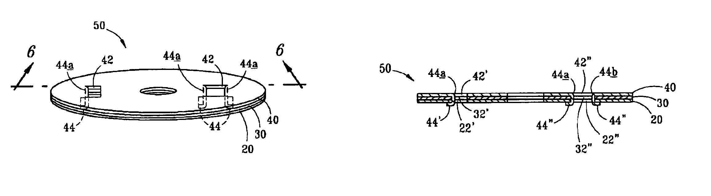 Interlock tabs for laminations