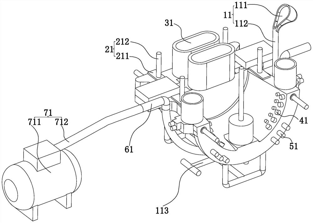 Steam turbine cylinder block casting pouring system and casting process