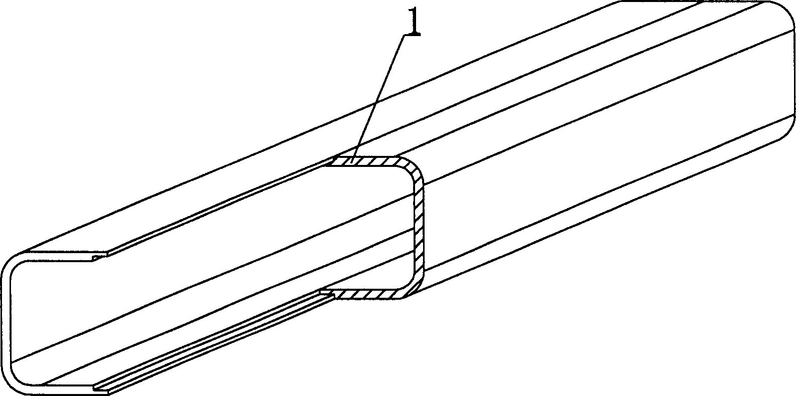 Member for cast-in-situ steel reinforced concrete