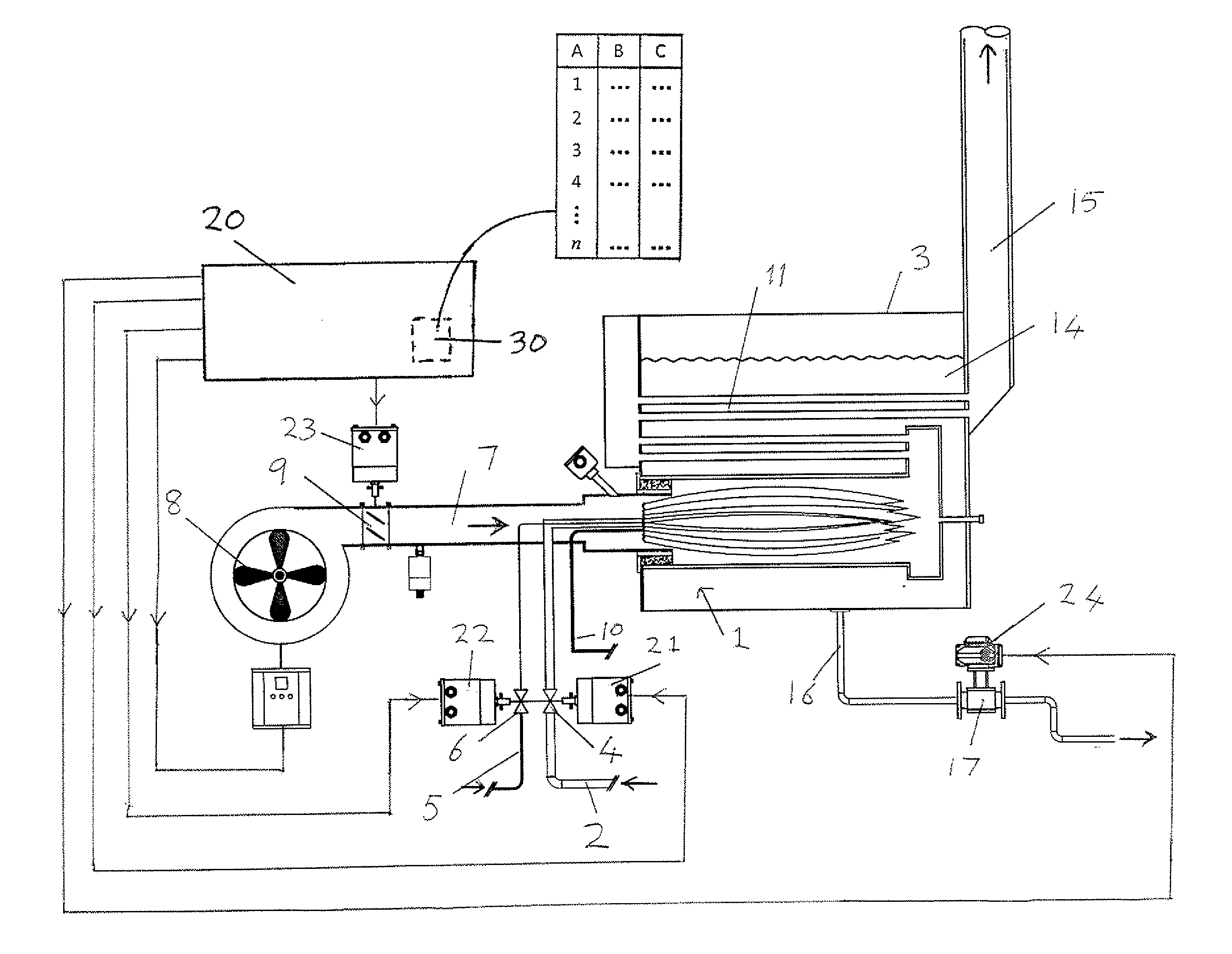 Control of blowdown in steam boilers