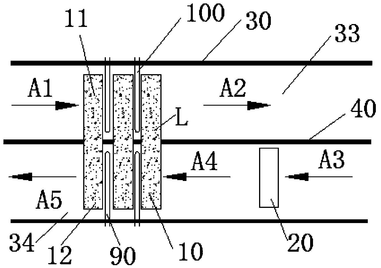 Method and apparatus for adopting low temperature unsaturated air to dehumidify