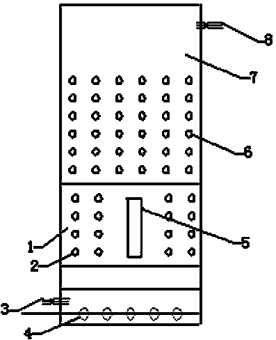 Photoelectric composite biological treatment method and reactor for photoelectric composite biological treatment method