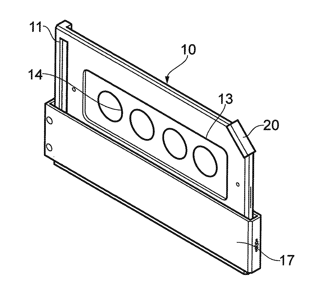 Sample holder for use in biological testing