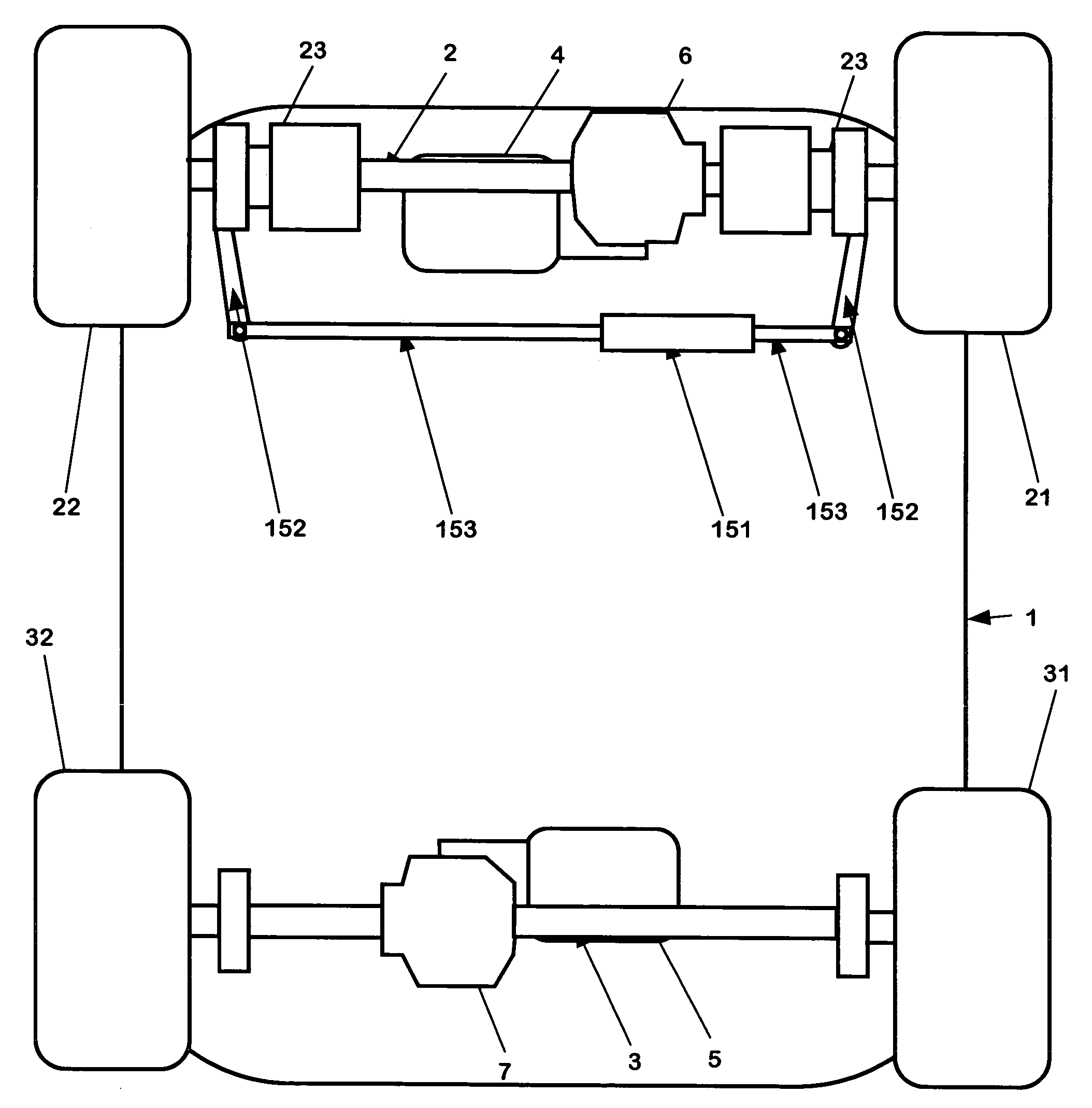 Dual electric motor four wheel drive personnel carrier