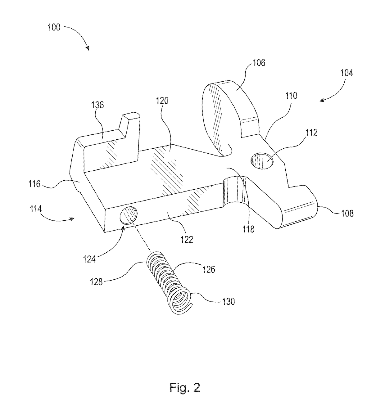 Firearm single-shot bolt catch assembly and method of operation