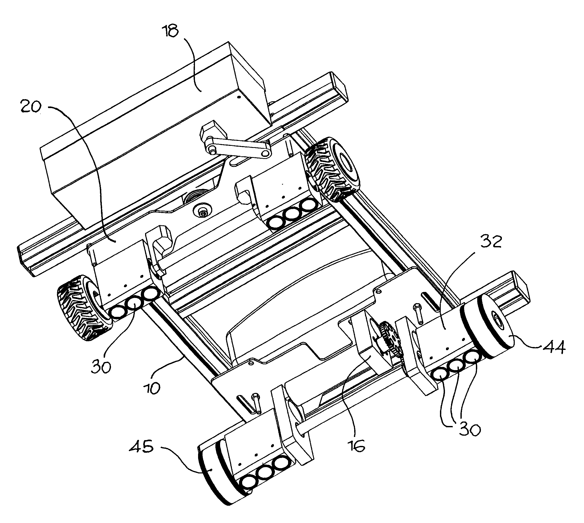 Magnetic Coupling Mobile Robot