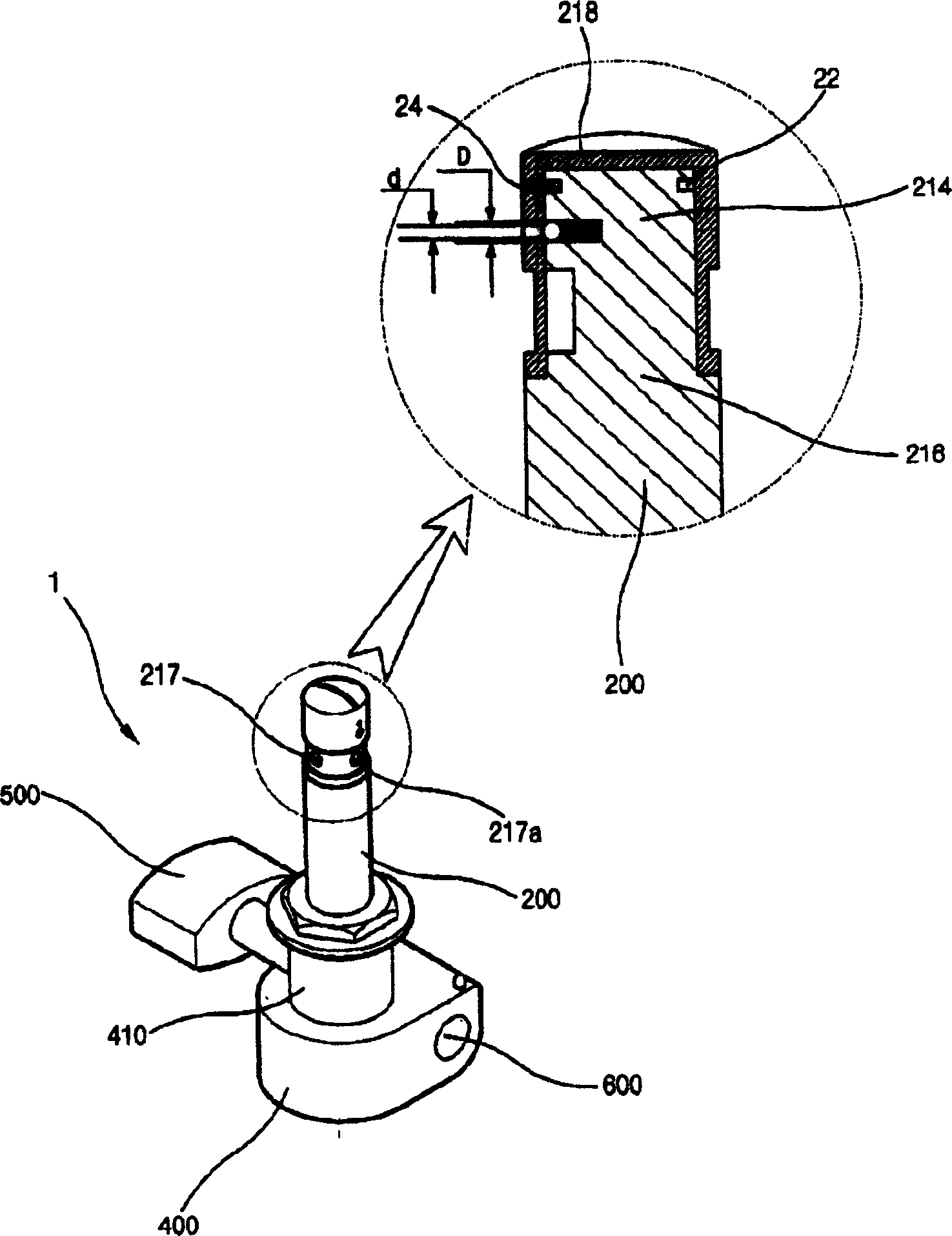 Mechanical guitar head