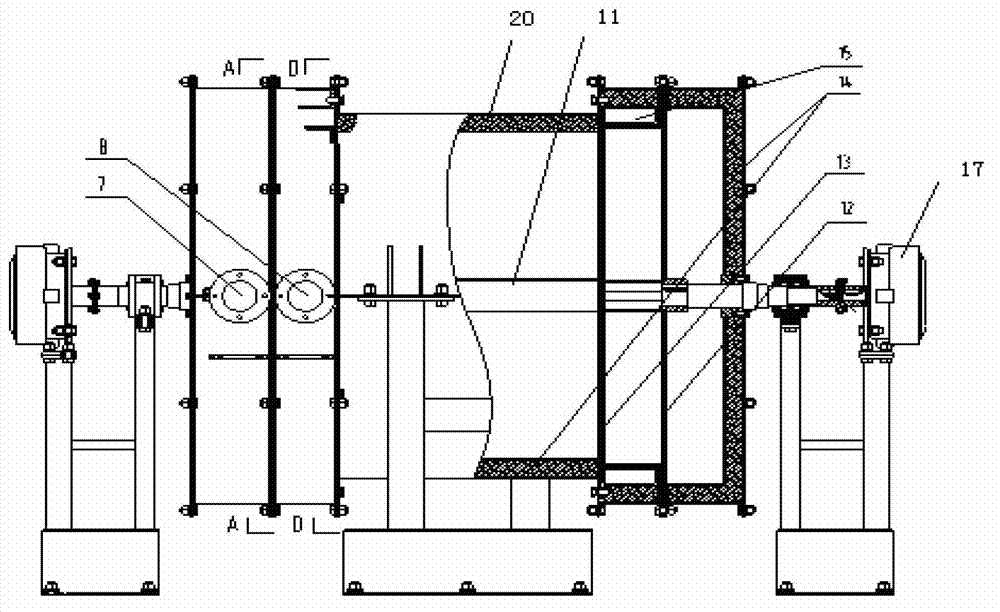 Horizontal heat accumulating type efficient heat exchanger