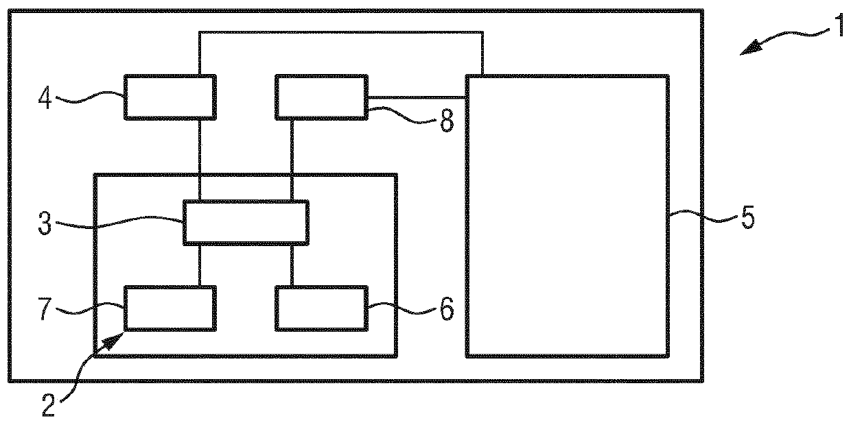 Temperature control device, food cooking device and method for controlling a heating unit for cooking food