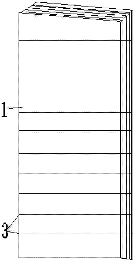 Glass fiber fabric and sewing method thereof