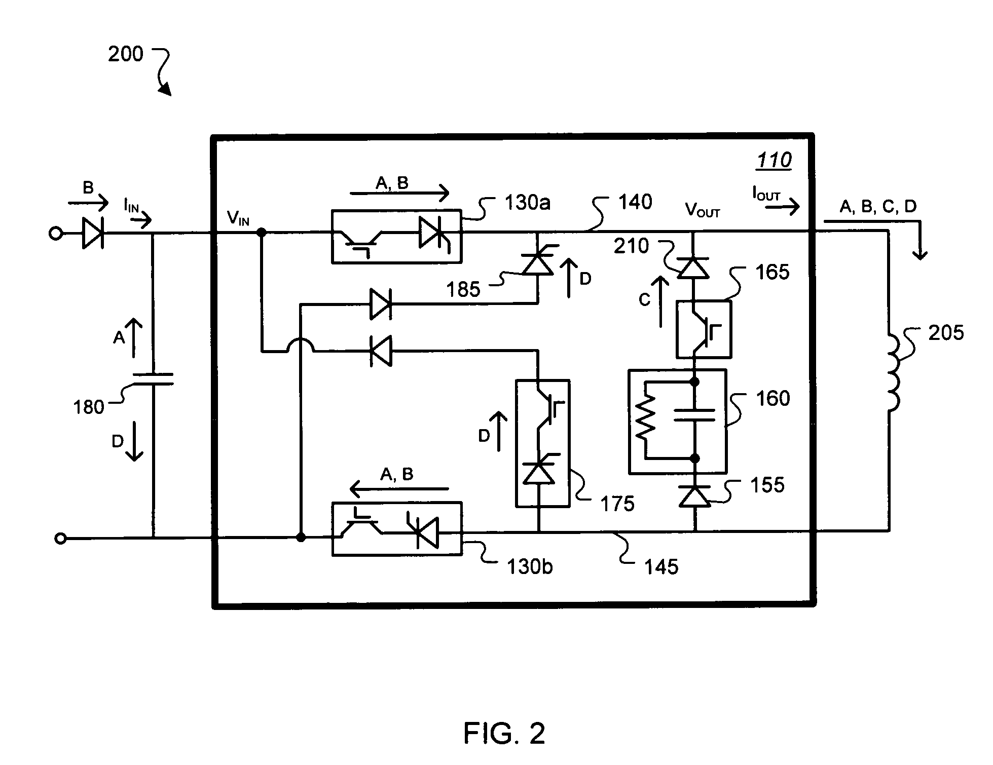 Supply architecture for inductive loads