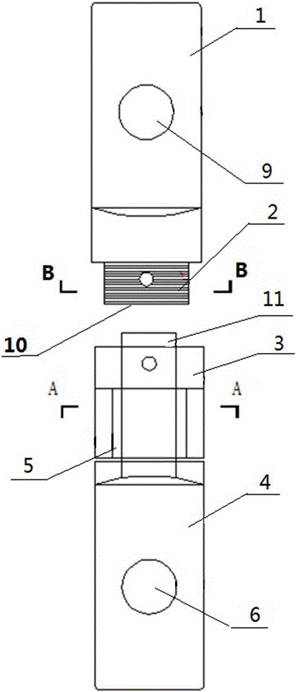 Universal adapter connector for hot-line work