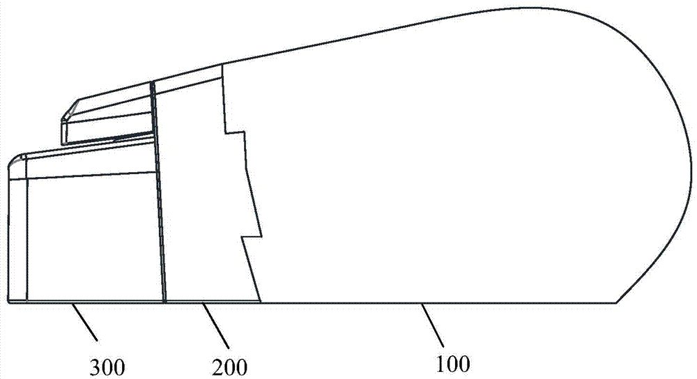 No-power water-smearing no-bottom paper label printer