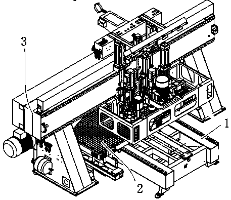 Multifunctional solid wood processing device achieving milling and planing