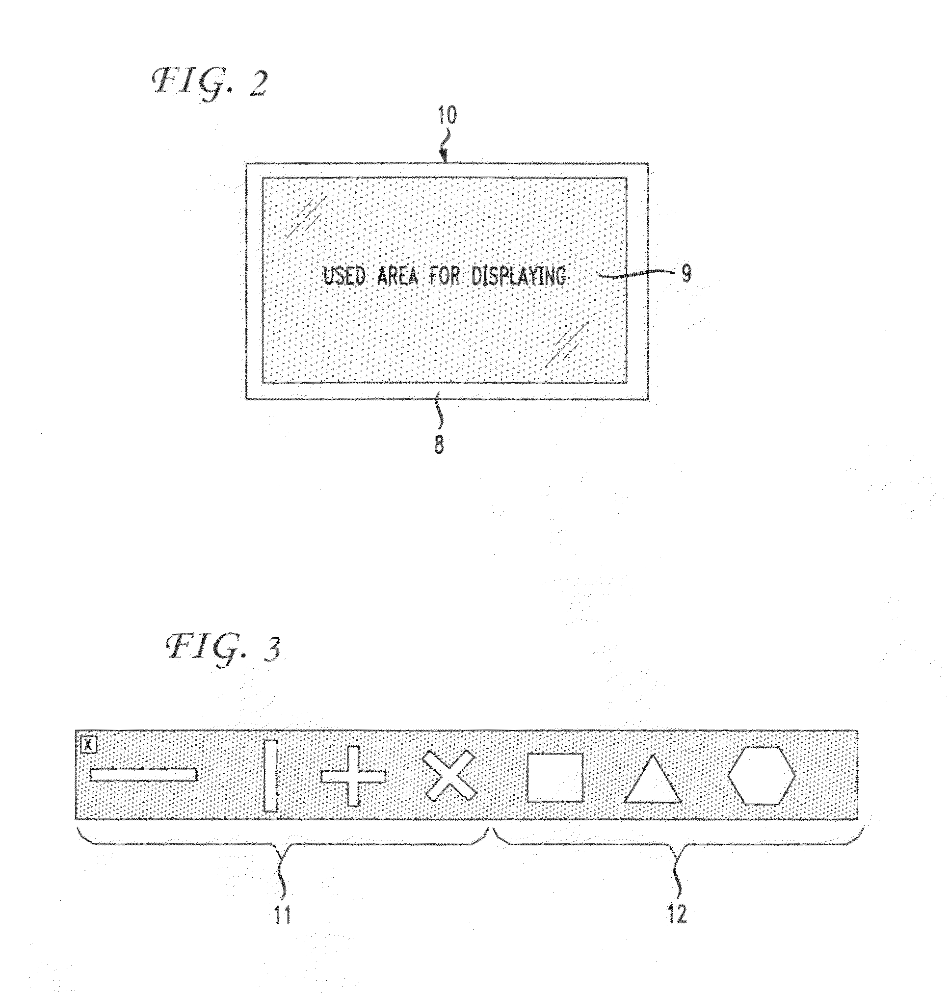 Display device with feedback elements and method for monitoring