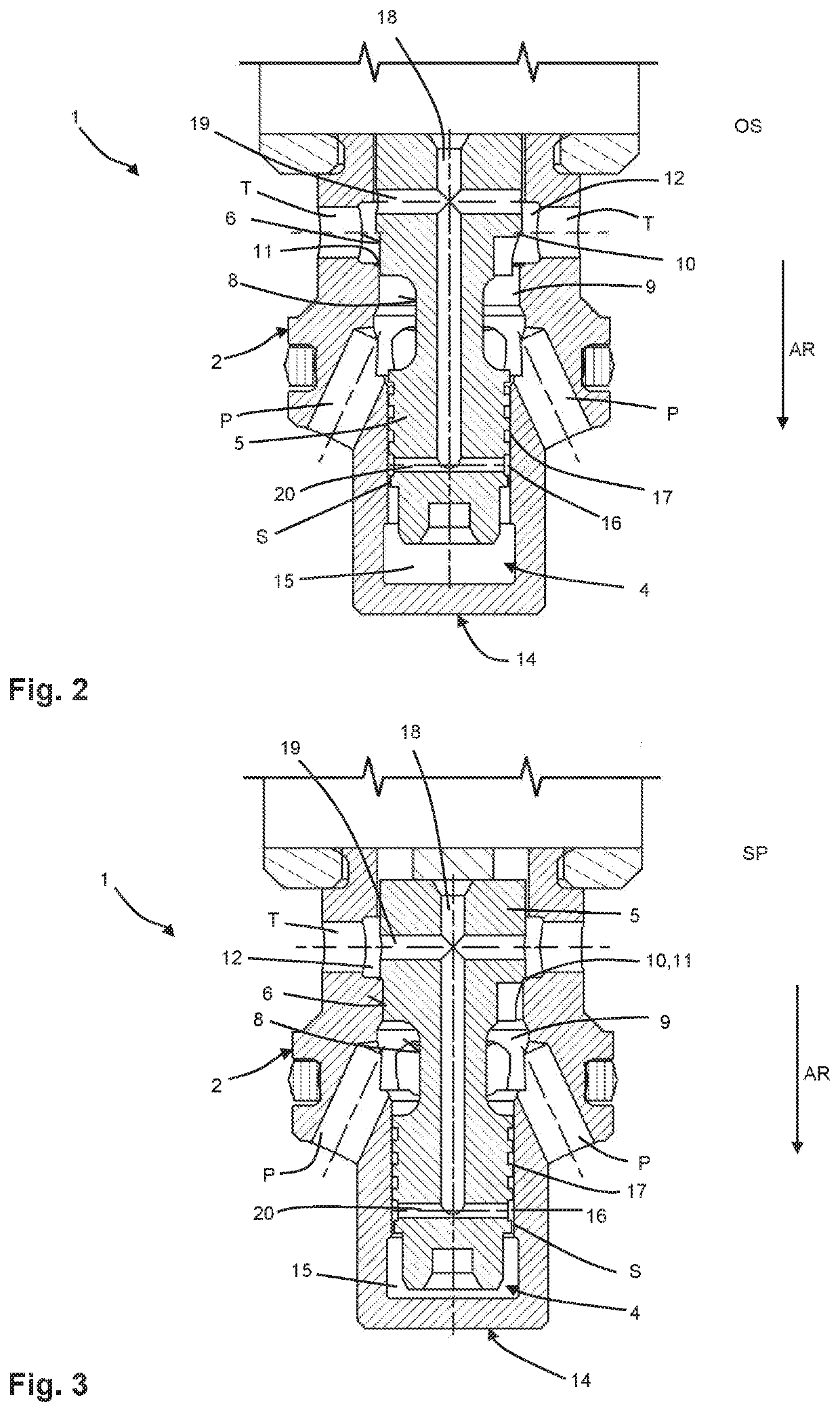 Proportional hydraulic valve