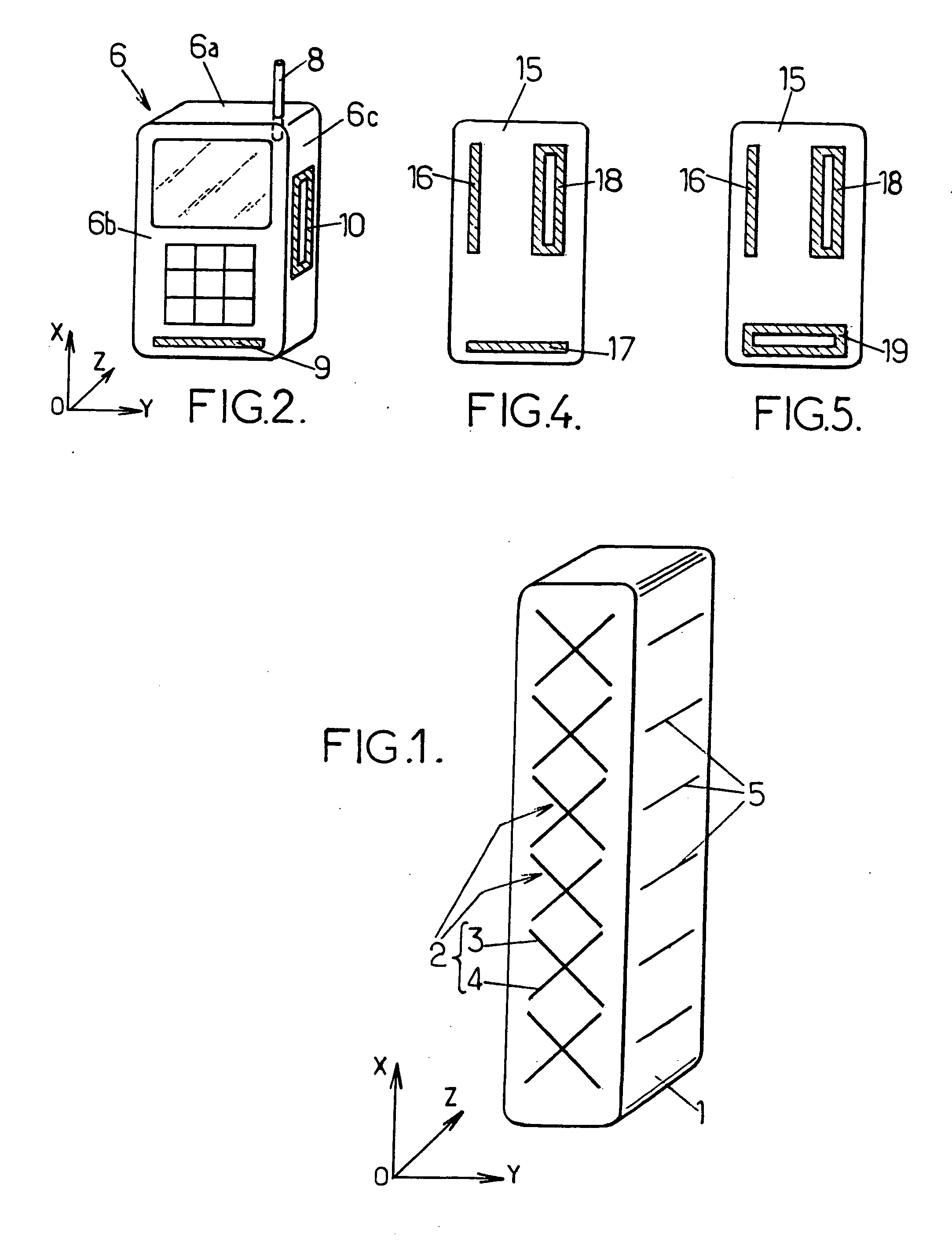 Antenna system for a radiocommunication station, and radiocommunication station having such antenna system