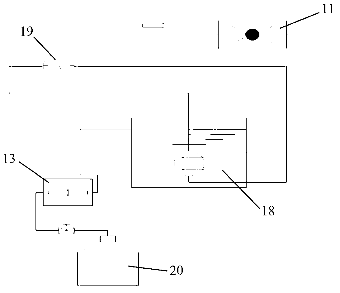 Method and system for testing nuclear power station pipeline leakage rate