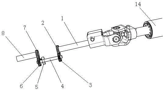 Commercial Vehicle Intelligent Steering Compensation Device