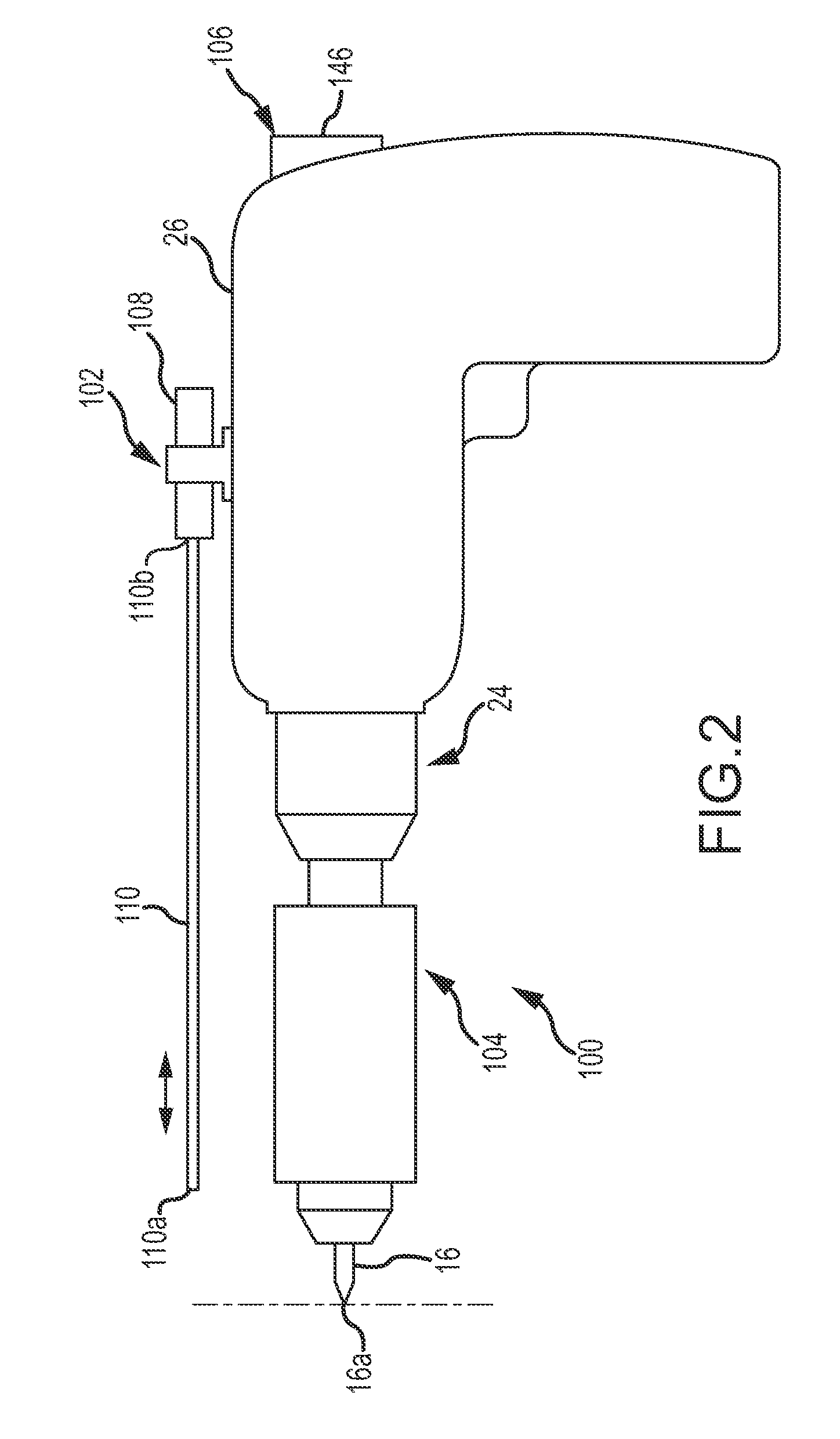 Drill with depth measurement system