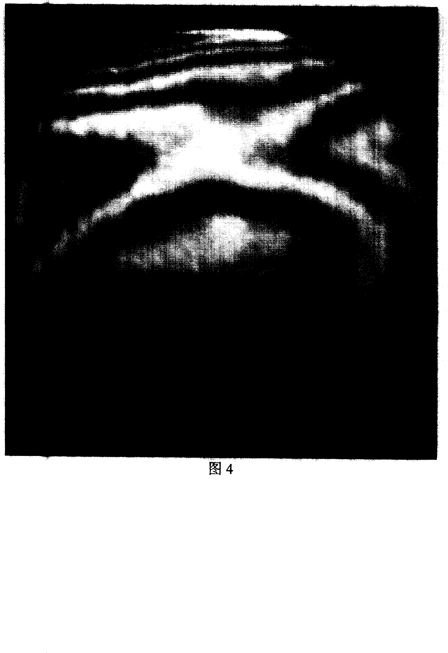 High-frequency error detecting apparatus and method for heavy caliber heavy relative aperture aspherical mirror