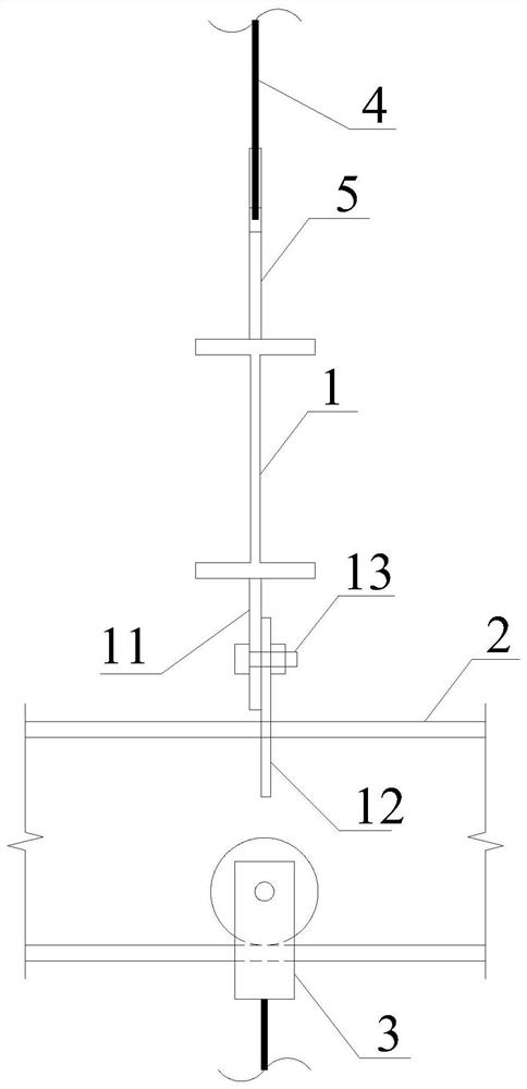 Suspension type transportation device