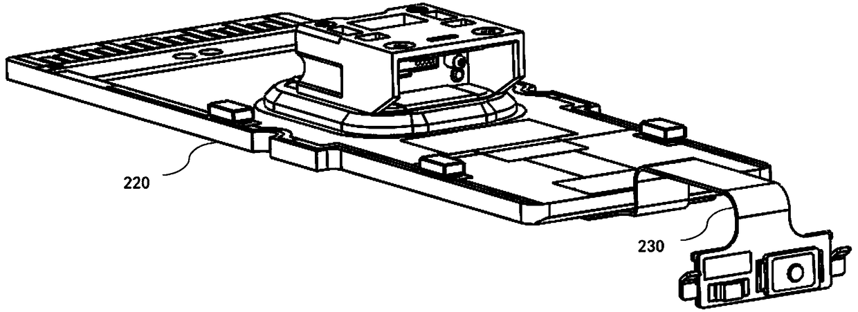 Optical communication module with interconnection and fault indication functions