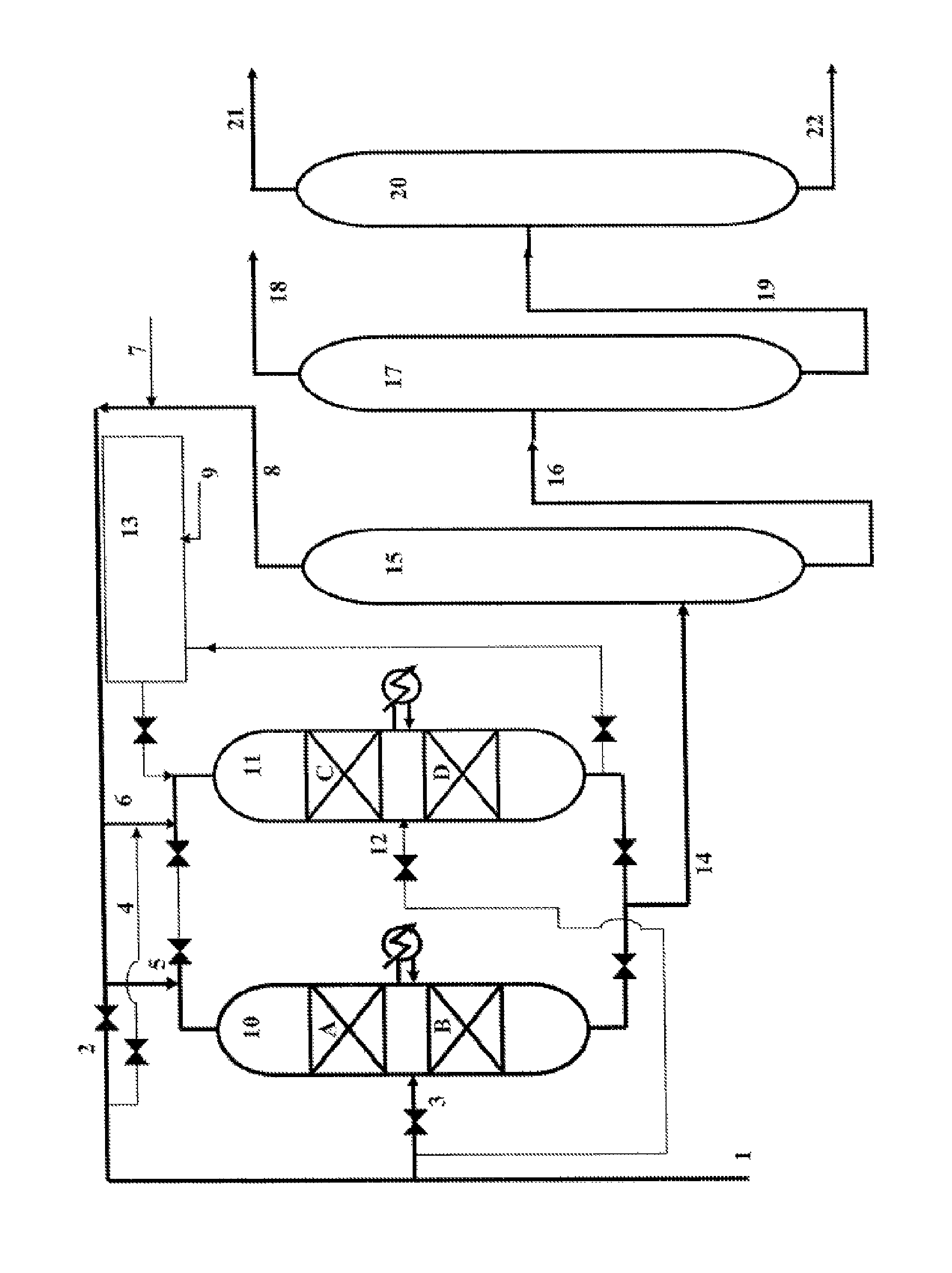 Process for the production of phenylalkanes that uses at least two alkylation reactors in parallel