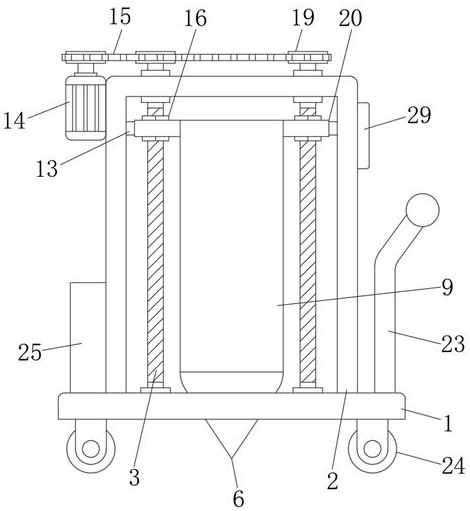 Soil sampling device for metal detection and using method