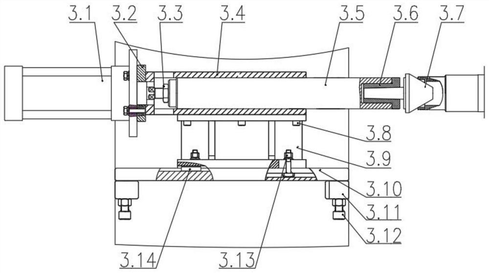 Straightening auxiliary device