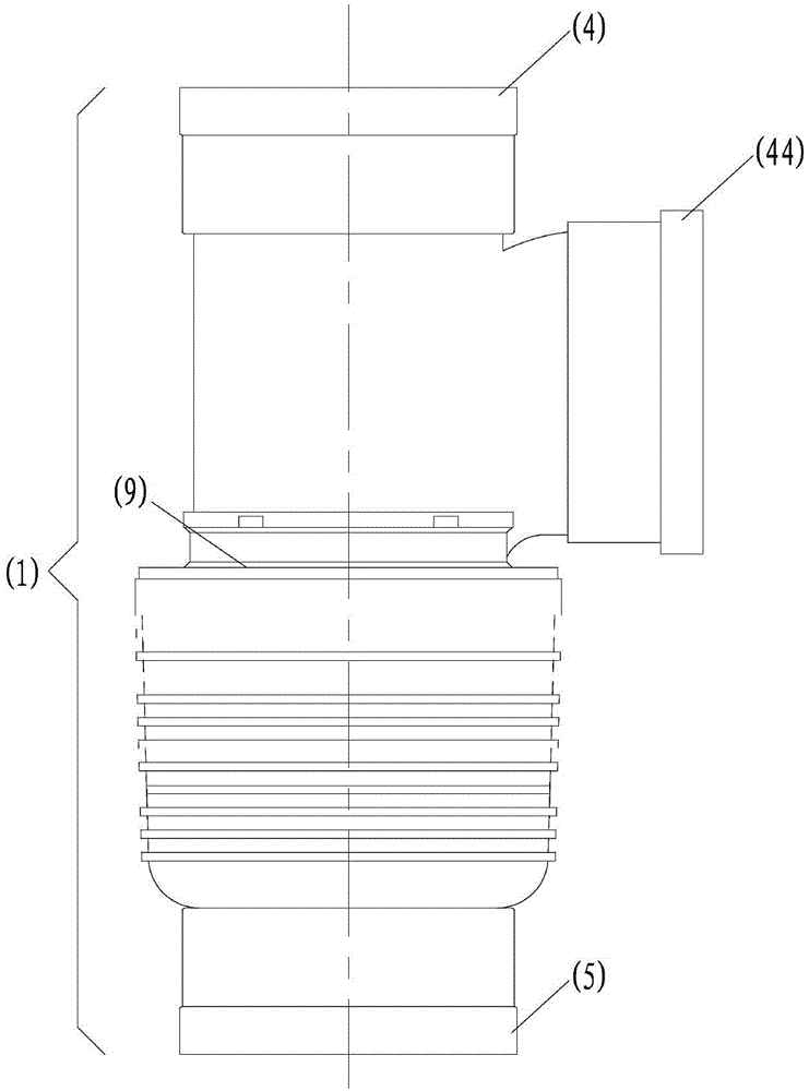 Building drainage concentrator