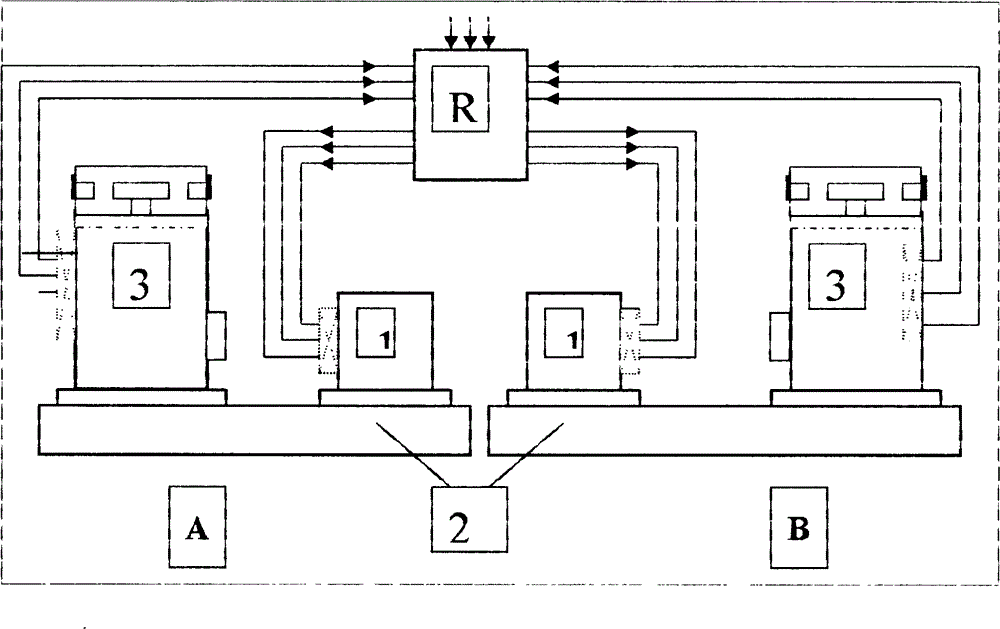 Self-circulation energy storage power generation device