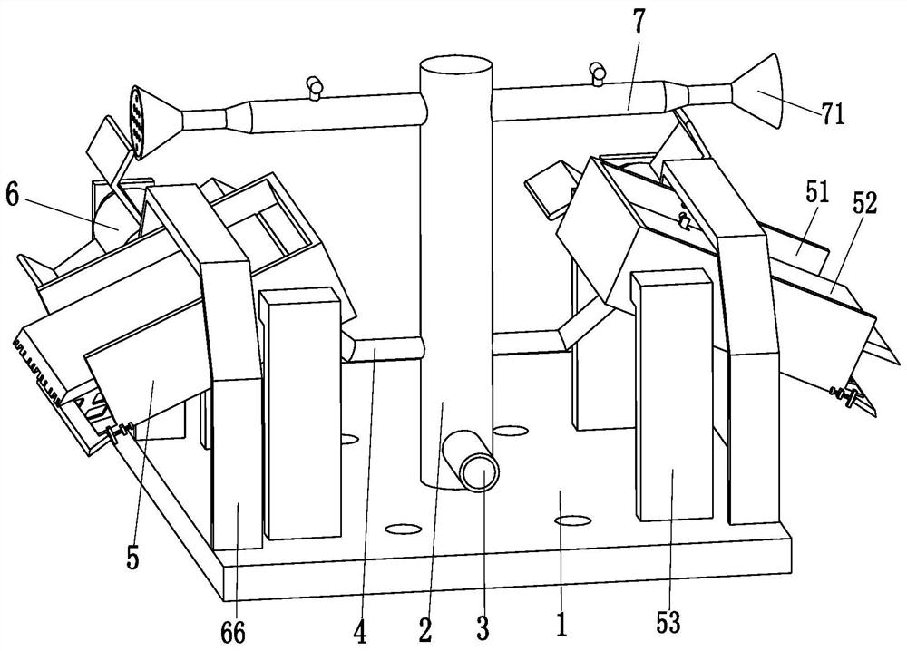 A furrow field water conservancy irrigation device